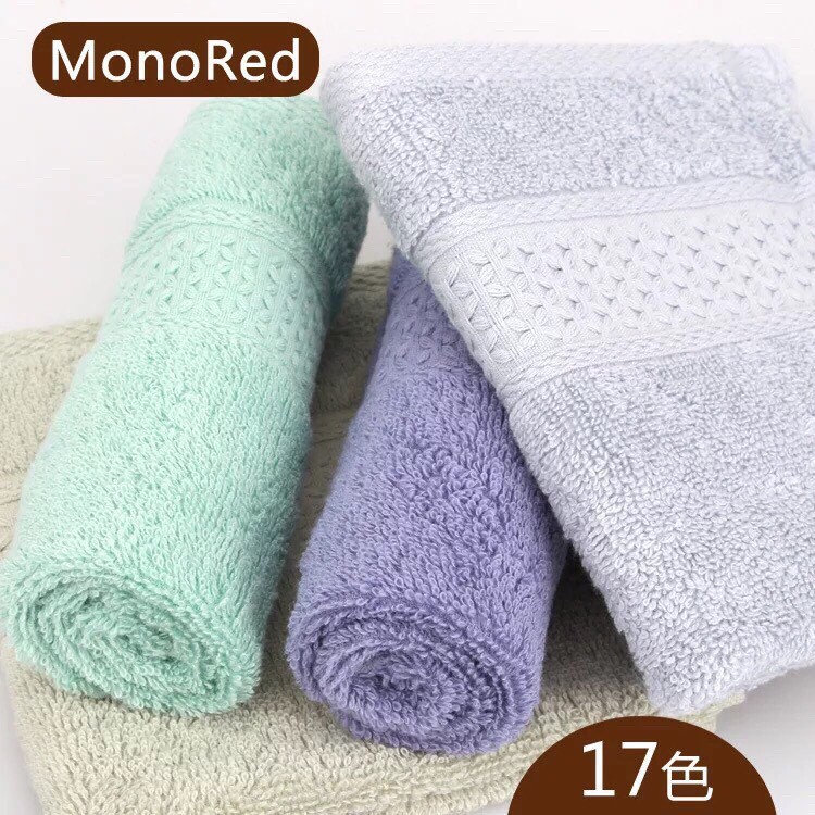 Set 3 khăn rửa mặt Mono Red