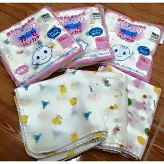 Khăn xô xuất nhật in hình. Khăn xô hoa. Khăn sữa xuất nhật. Khăn sữa hoa