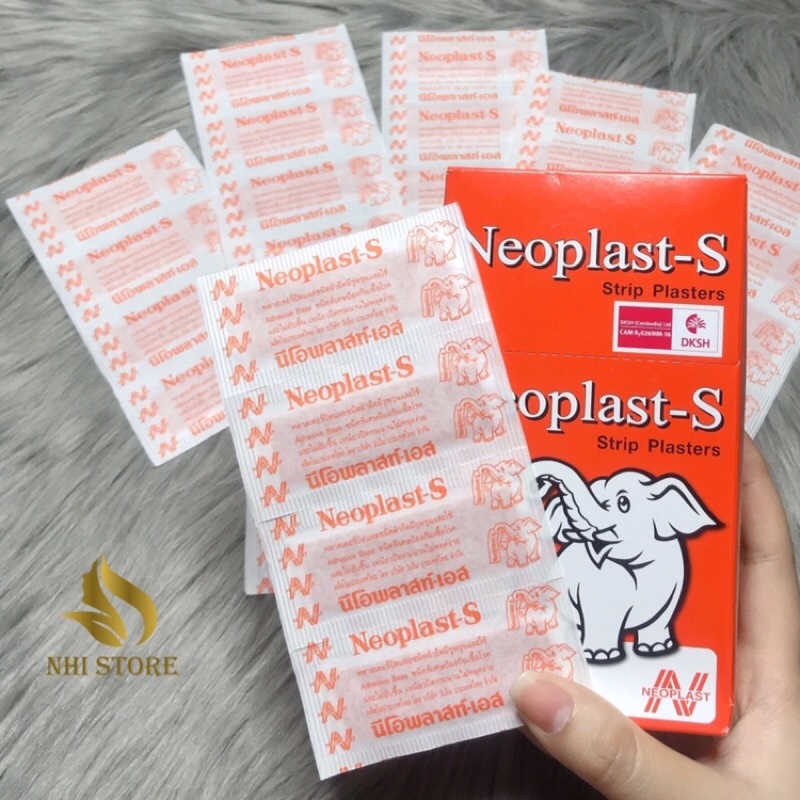 Băng Keo Cá Nhân , băng dính con voi NEOPLAST-S Combodia 50g