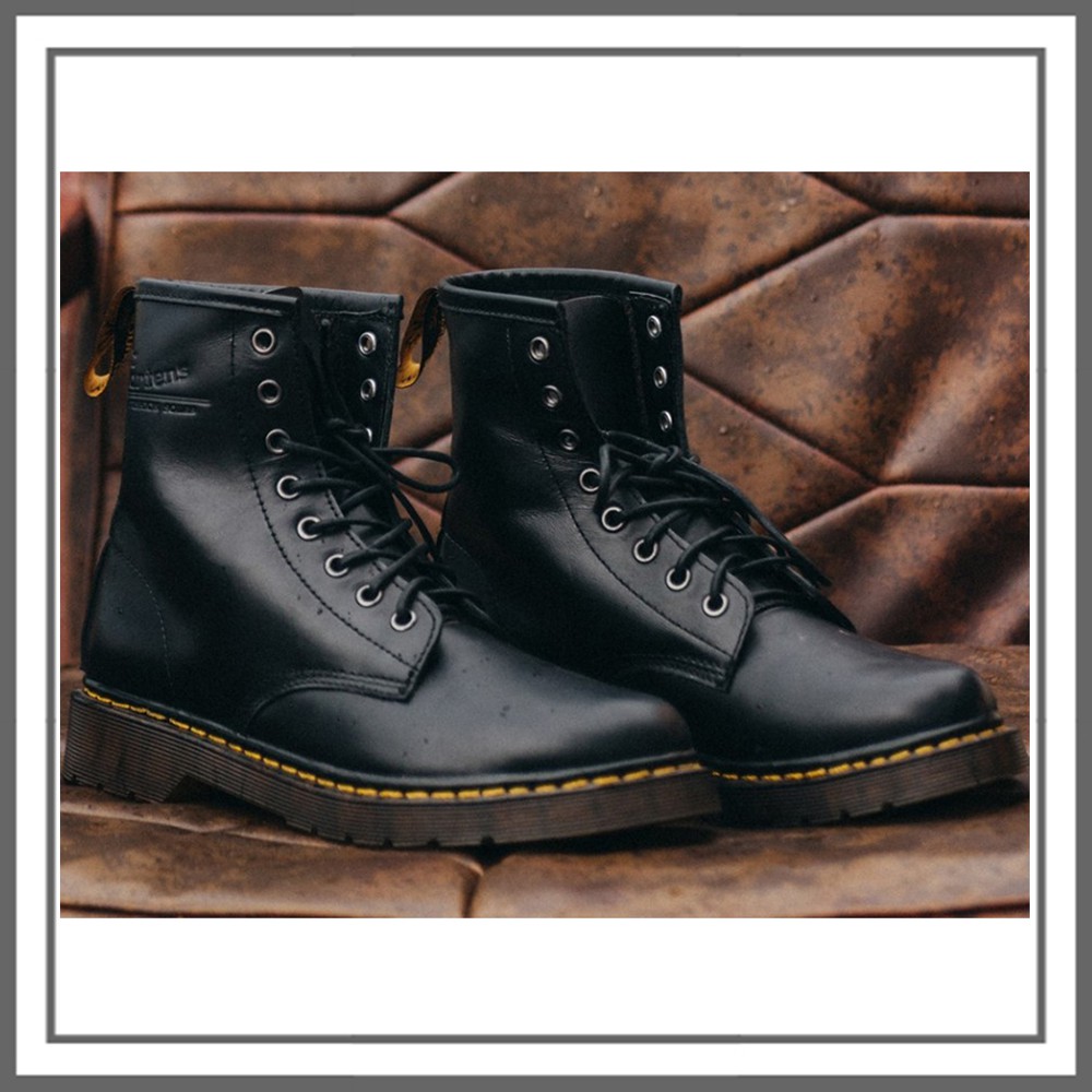 [Mã FAGREAT245 giảm 8% tối đa 50K đơn từ 250K] 1460 cao cổ đen Thái