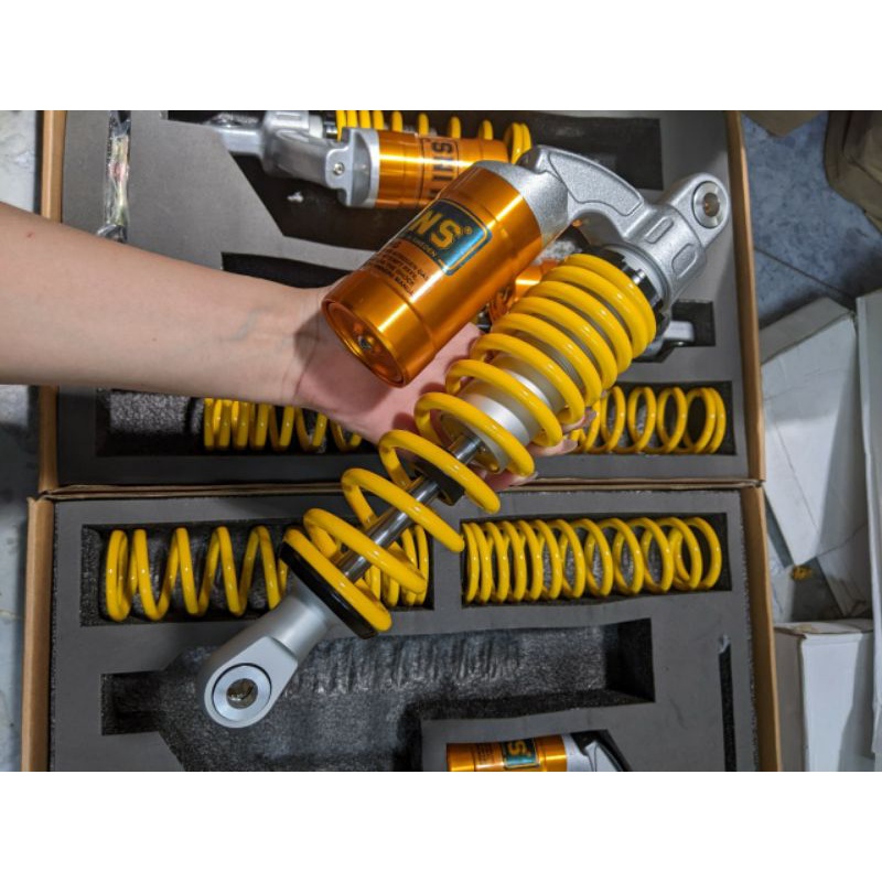 Phuộc Ohlins Bình dầu  gắn Dream Wave Future led x neo Cub Sirius 50 rc Fi Taurus Jupiter mx v xe điện