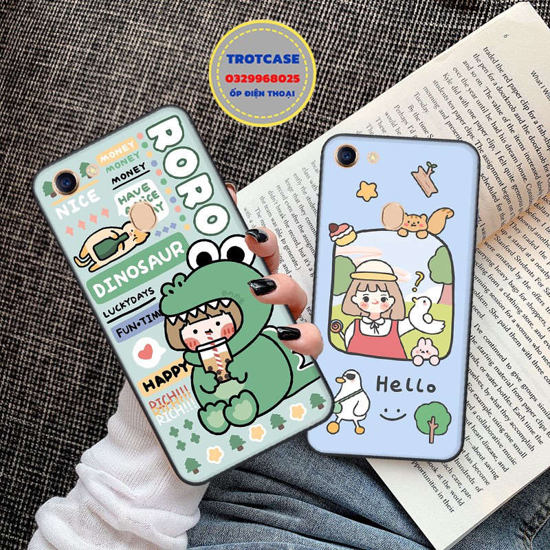 Ốp lưng Oppo F5 - F5 Youth - F7 - F7 Youth - in hình cô bé Roro Jum sáng mịn , giá rẻ , nhiều biểu cảm