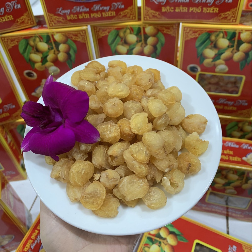 Long nhãn sấy khô Hưng Yên loại 1 (100g & 500g)