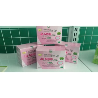Mặt nạ dưỡng môi từ Dừa