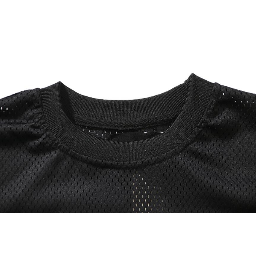 Áo Thun Cotton Ngắn Tay Thêu Họa Tiết Thời Trang Cho Nam Nữ