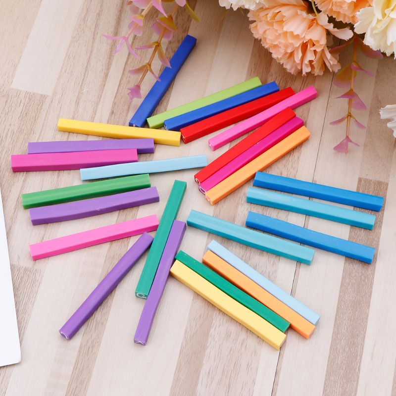 Set 26 Thanh Đất Sét Polymer In Chữ Làm Trang Sức Thủ Công Diy Thân Thiện Môi Trường
