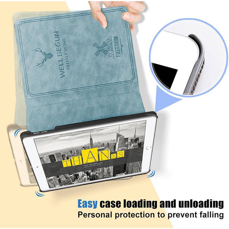 Bao da máy tính bảng DLLENCASE A021 da PU thích hợp cho iPad Air 3 2 1 Mini 5 4 Pro 11 9.7 6th 5th 10.2 7th Mini 1 2 3