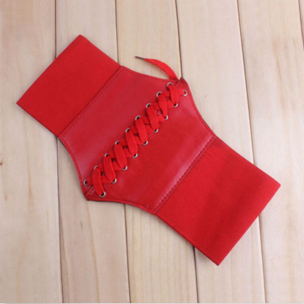 Đai corset da nịt bụng định hình vòng eo màu trơn co giãn thoải mái