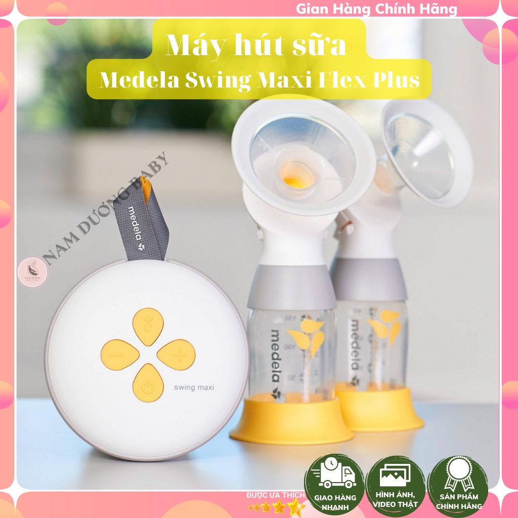 Máy hút sữa điện đôi Medela Swing Maxi Flex Plus [ Phiên bản thị trường USA ] Namduongbaby phân phối chính hãng