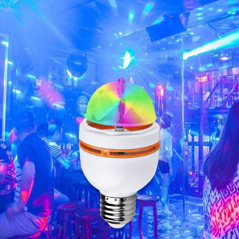 Đèn Led Rgb E27 Luz Ac85-265v Nhiều Màu Sắc Dùng Để Trang Trí Các Bữa Tiệc Tiện Dụng