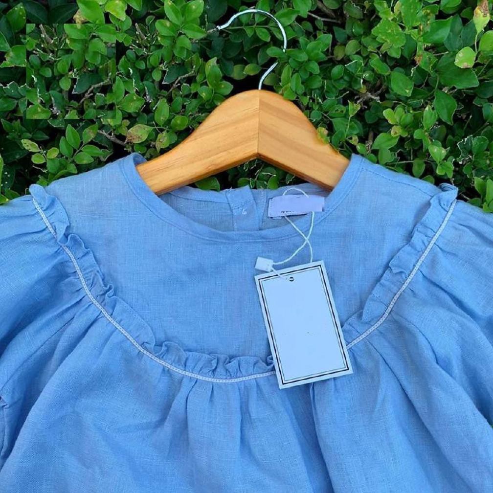 Áo kiểu vài line cho bé gái - AG01