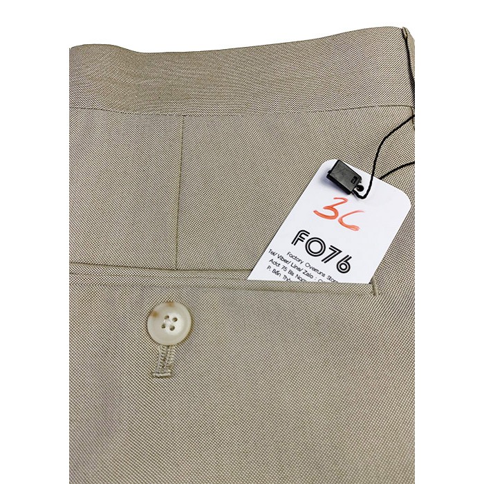 J.FERRAR - QUẦN TÂY NAM VĂN PHÒNG DÁNG SLIM FIT MÀU KEM VÀNG - 5533029 | BigBuy360 - bigbuy360.vn