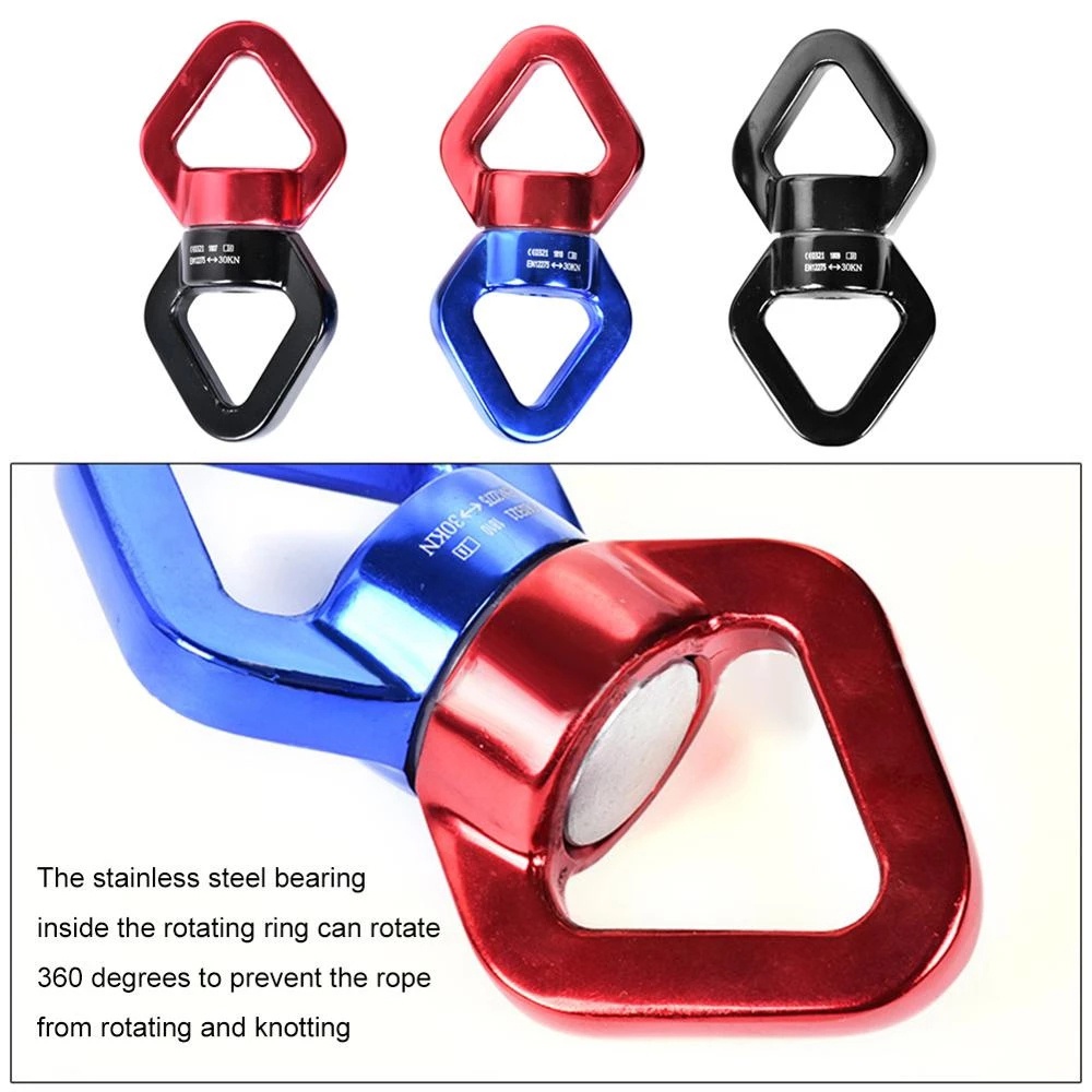 Vòng Nối Xoay 30kn Thông Dụng Hỗ Trợ Leo Núi / Tập Yoga