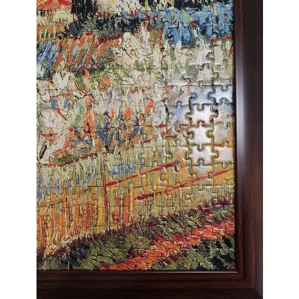[26x38cm] Khung tranh ghép hình puzzle size 26x38cm Trang trí để bàn hoặc treo tường Khung Size Theo Yêu Cầu