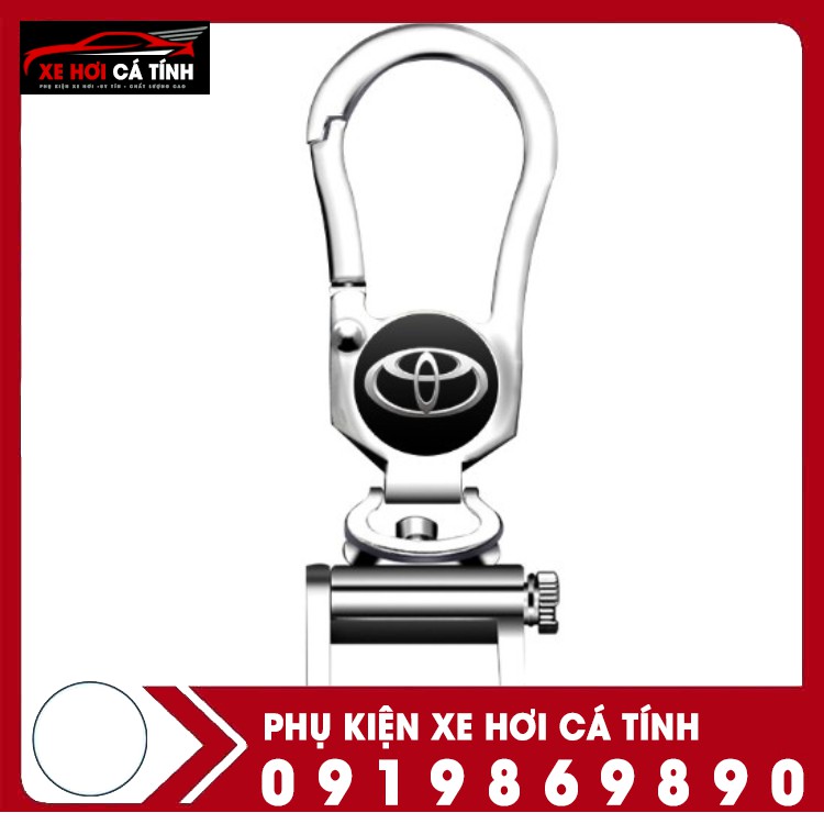 📣 ✌  Móc Chìa Khóa ô tô Toyota | Móc chìa khóa Xe Hơi Có In Logo Hãng Xe - Thiết Kế Trang Trọng, Tinh Tế, Đẳng Cấp ✌