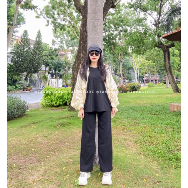Quần Culottes nút XCS