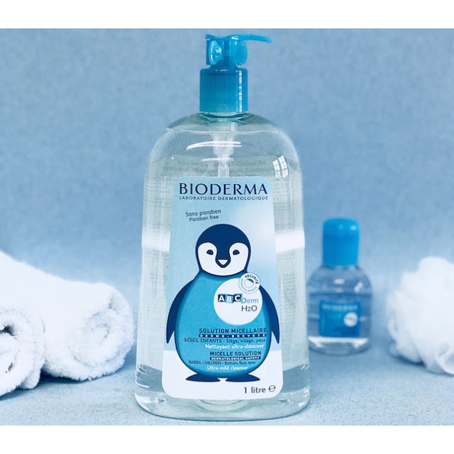 Tẩy trang Bioderma ABCDerm H20 Micelle Solution 1000ml - Mivu Shop