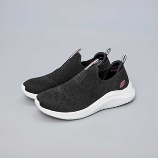 Giày thể thao skech nữ slipon 148191 màu đen