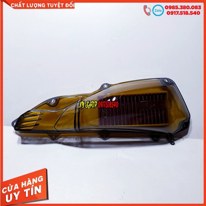 COMBO LỌC GIÓ ĐỘ VISION KÈM ỐP BẦU GIÓ TRONG SUỐT ZHIPAT (GẮN OK CẢ VISION 2020) Ảnh thật Sp