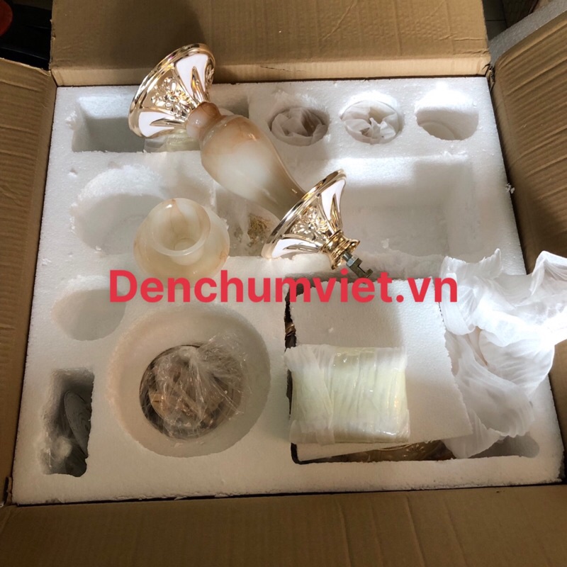 Đèn chùm 6 tay - 8 tay  đèn chùm phòng khách, đèn bàn ăn, đèn phòng ngủ, đèn trang trí