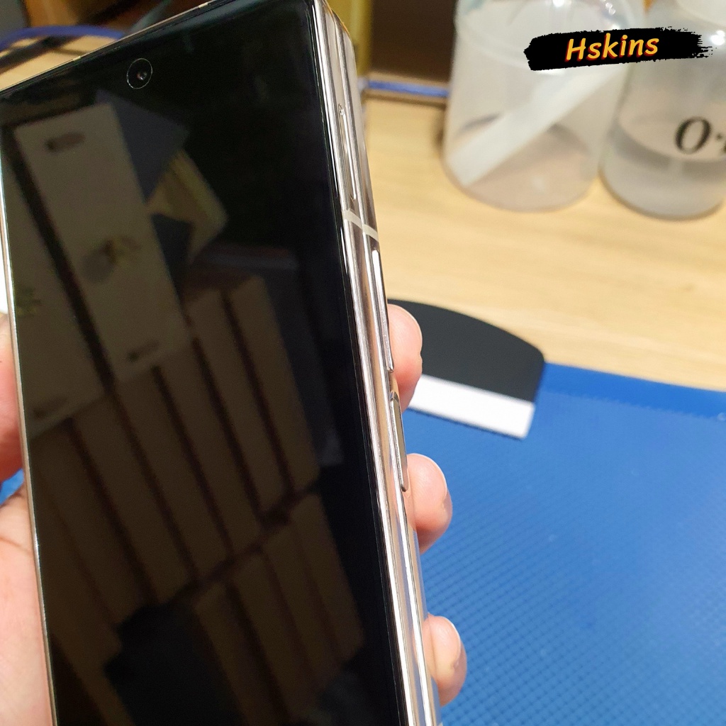 Miếng dán PPF thủy lực màn hình, mặt lưng Samsung Z Fold 4 5G phục hồi dầu hằn cao cấp