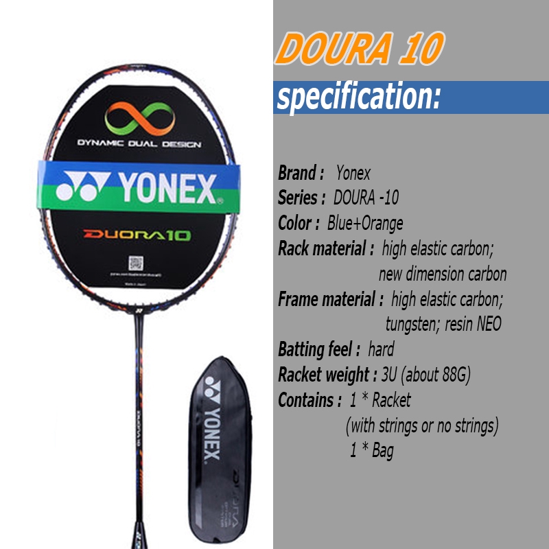 Vợt Cầu Lông Yonex Doura 10lcw/Lt Phiên Bản Giới Hạn Chất Lượng Cao