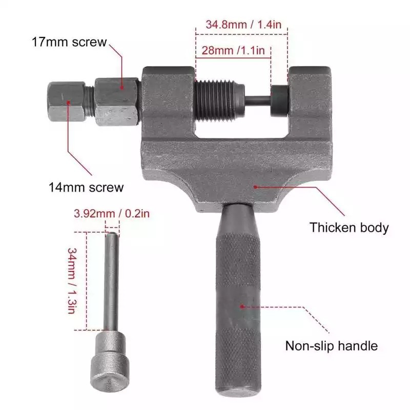 Dụng cụ tháo mắt sên xích xe máy xe đạp