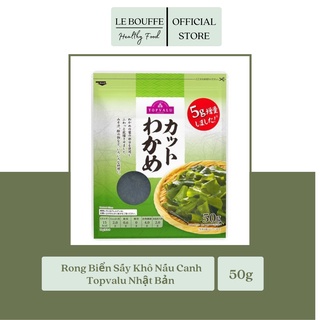 Rong Biển Dấy Khô Nấu Canh Topvalu Nhật Bản 50g