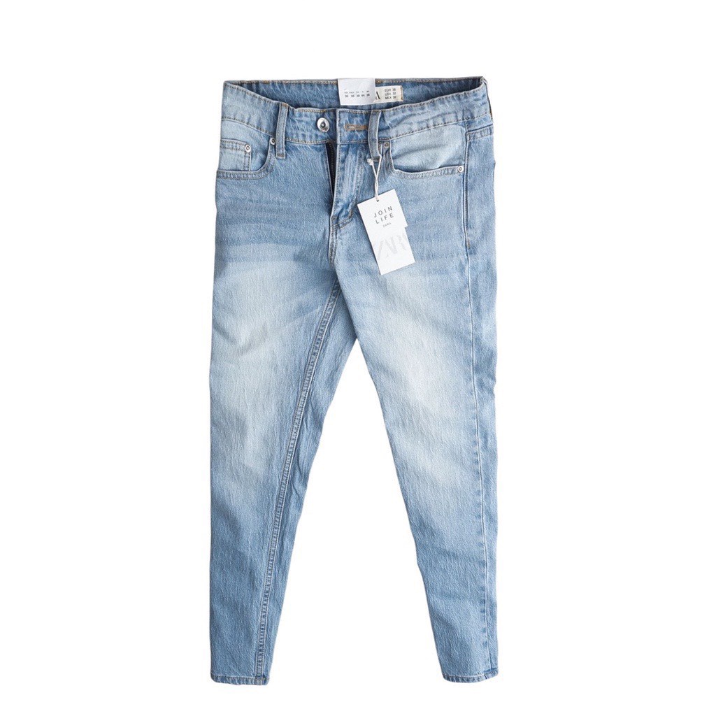 Quần jean nam màu XANH chất demin cao cấp co dãn đẹp from dáng skinny mẫu mới thời trang cao cấp beautiulgilr gy01