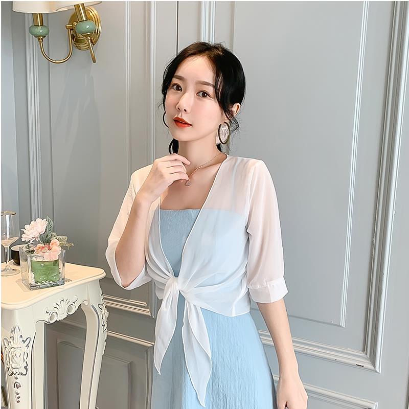 Áo Khoác Voan Siêu Mỏng Chống Nắng Thời Trang Cho Nữ###