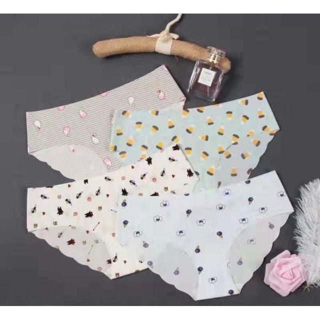 10 quần lót su hoa viền sóng 015