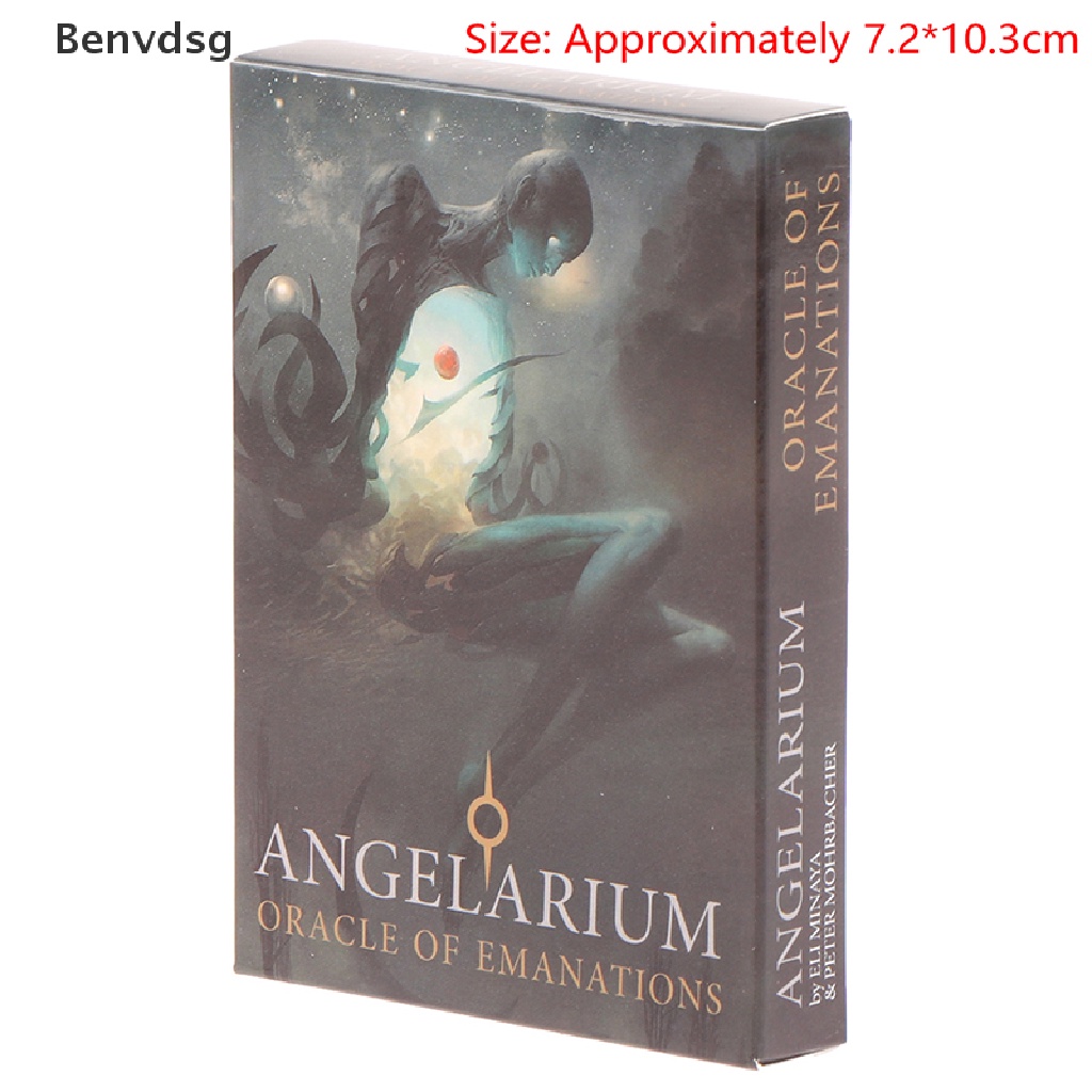 Bộ Thẻ Bài Trò Chơi Angelarium Oracle Of Emanations Phiên Bản Tiếng Anh