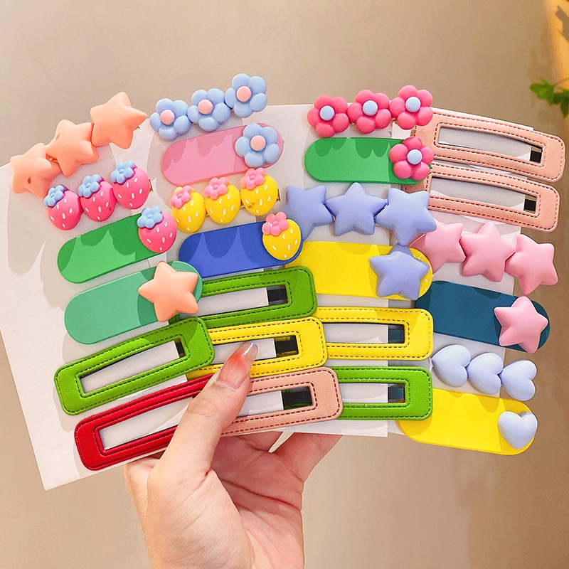 Kẹp Tóc Hoạt Hình Phong Cách Công Chúa Xinh Xắn Cho Bé Gái