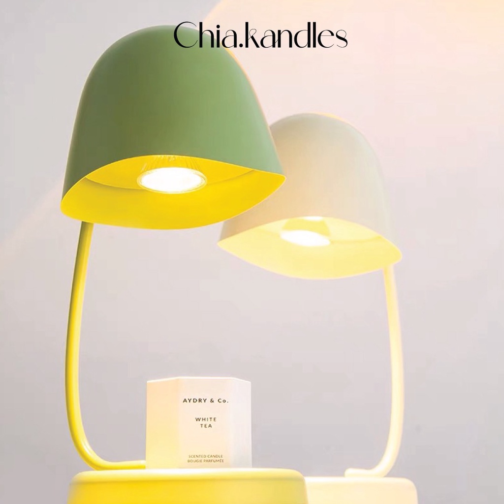 Đèn Đốt Nến Thơm Chia.kandles Thiết Kế Hình Cây Nấm Sang Trọng Tinh Tế