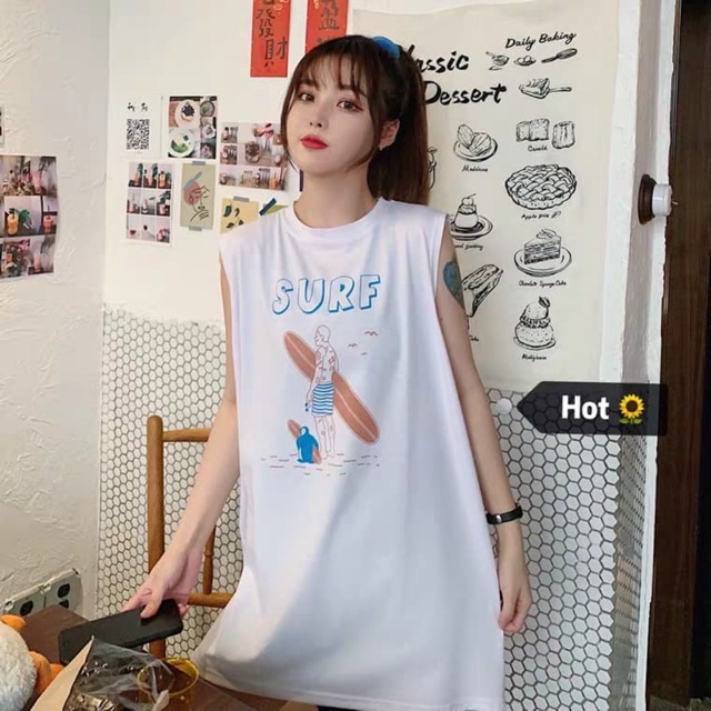 [Mã WASTUP giảm 10% tối đa 30K đơn 99K] Tanktop SURF TTP554