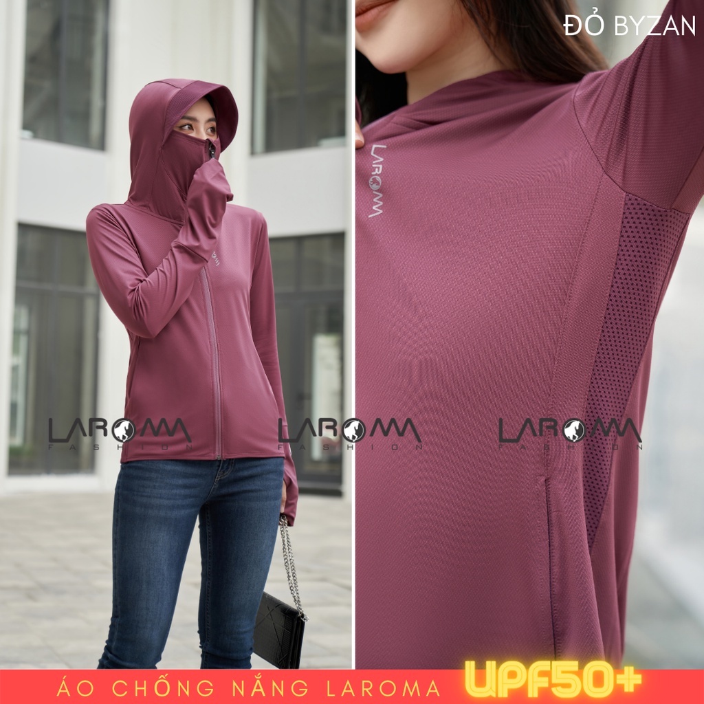Áo Chống Nắng Nữ Laroma xuất Nhật cực đẹp (làm mát, khử mùi hôi)