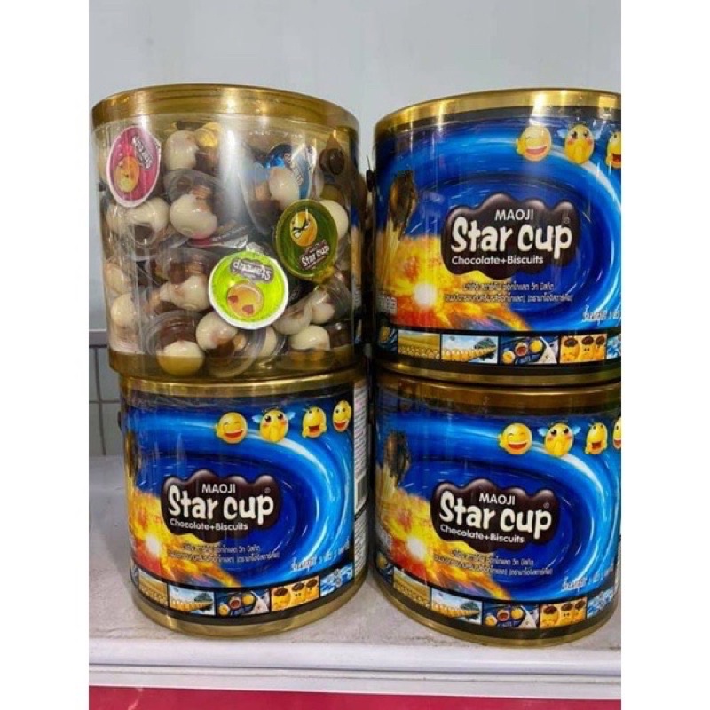 Bánh Quy socola viên Star Cup Thái Lan 800gr