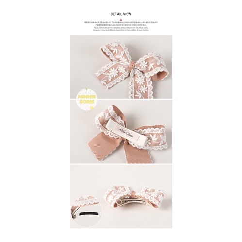 Kẹp nơ ren trẻ em Hàn Quốc Happyprince 🎀🎀