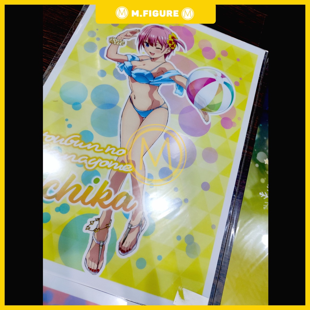 ÁP PHÍCH NHÀ CÓ 5 NÀNG DÂU - GOTOUBUN NO HANAYOME - CLEAR POSTER