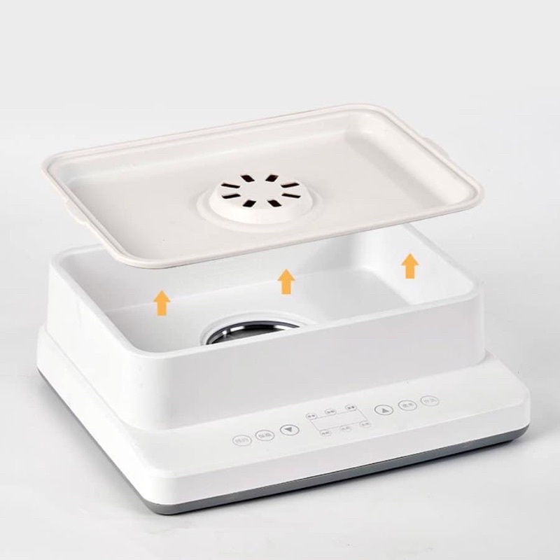 Nồi Hấp Điện MELODY Kiêm Hấp, Nấu Lẩu Đa Năng 2in1- Bảo Hành 12 Tháng