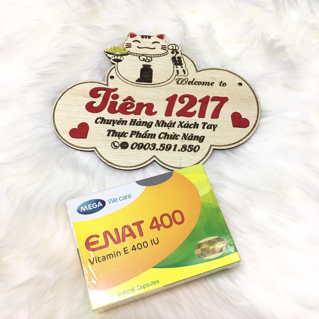 Vitamin E Enat 400 hàng Thái Lan chính hãng
