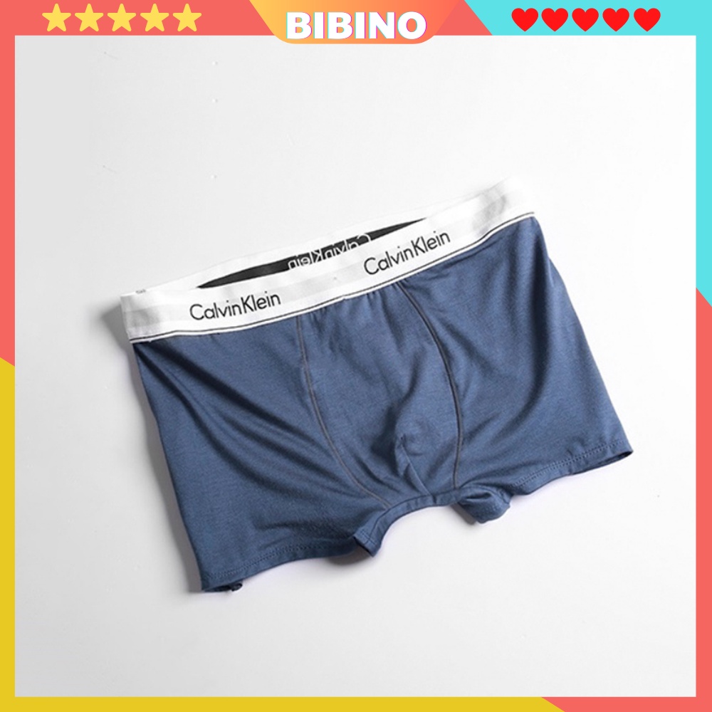 Quần lót nam thun lạnh boxer thông hơi thoáng khí co dãn bốn chiều cao cấp BIBINO Quần sịp nam đùi ck