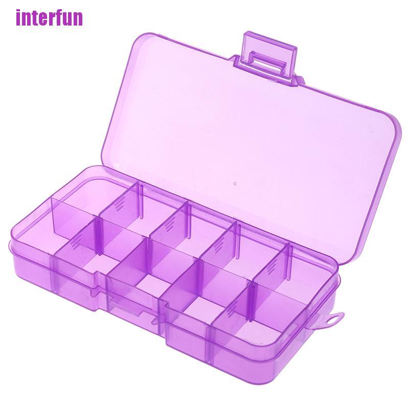 Hộp Nhựa Để Đồ 10 Ngăn Có Thể Điều Chỉnh