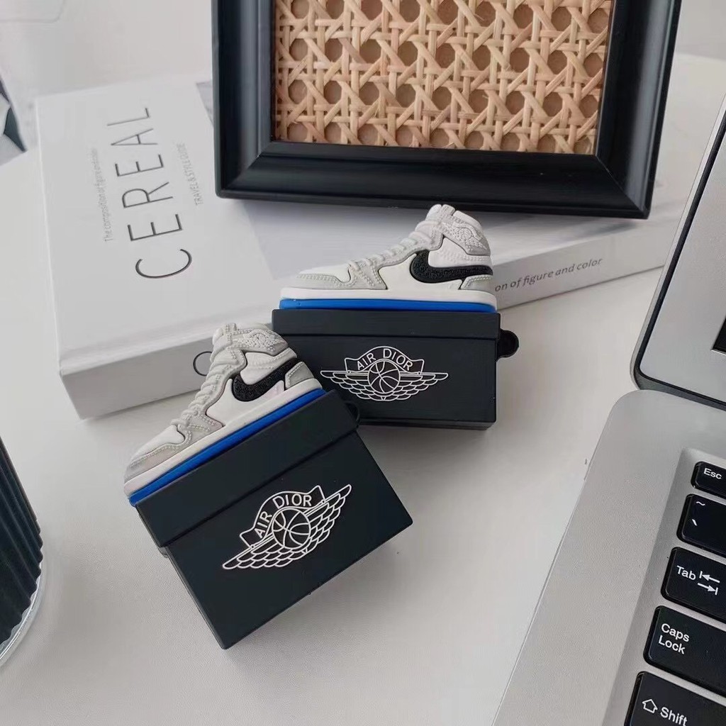 Vỏ Bảo Vệ Hộp Đựng Tai Nghe Airpods 1 / 2 Hình Hộp Giày Dior & Jordan Độc Đáo Apple | BigBuy360 - bigbuy360.vn