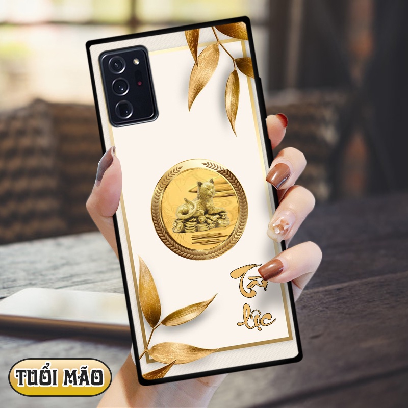 Ốp lưng kính 3D 12 con giáp - Samsung galaxy Note 20