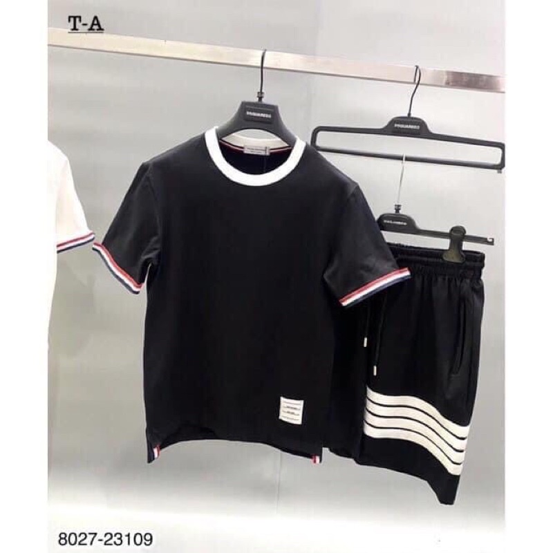 [Rẻ vô địch] Set bộ đùi ba sọc chất cotton