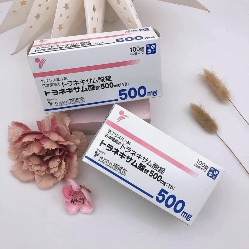 VIÊN UỐNG TRẮNG DA TRANSAMIN 500mg NHẬT BẢN - C.H.Í.N.H HÃNG