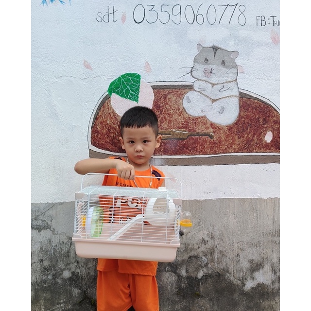 lồng biệt thự hamster (hàng hãng FL)