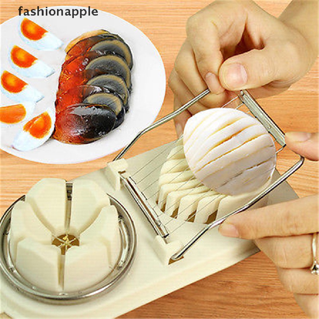 Dụng Cụ Cắt Trứng Luộc 2 Trong 1 Tiện Lợi