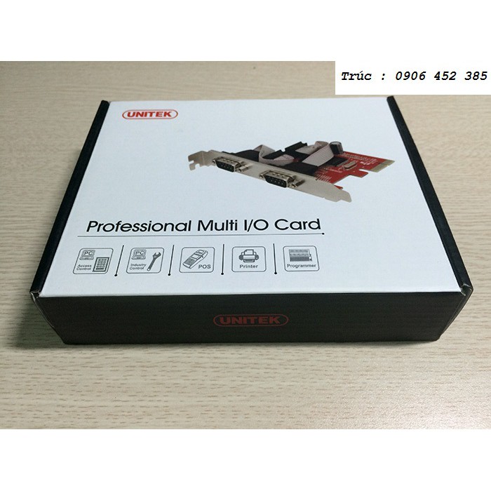 Card chuyển đổi PCI Express sang Com Unitek Y-7504